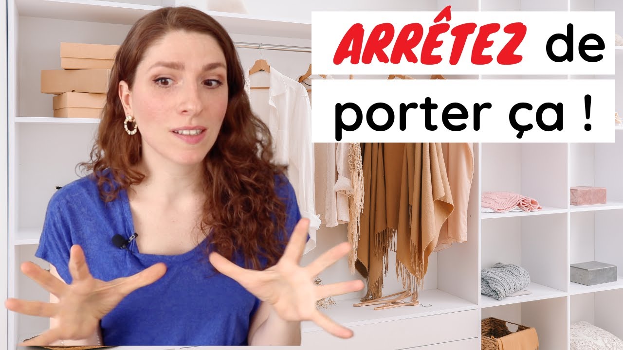 CES 3 CHOSES QUE VOUS DEVEZ ARRÊTER DE PORTER (À TOUT ÂGE) | MINIMALISME