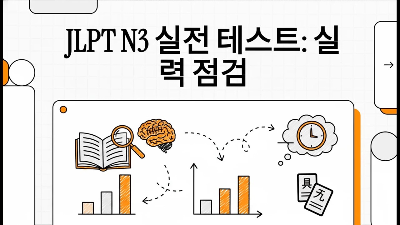 JLPT N3 실전 테스트: 실력 점검 - JLPT N3 모의고사(언어지식 & 독해) - 9