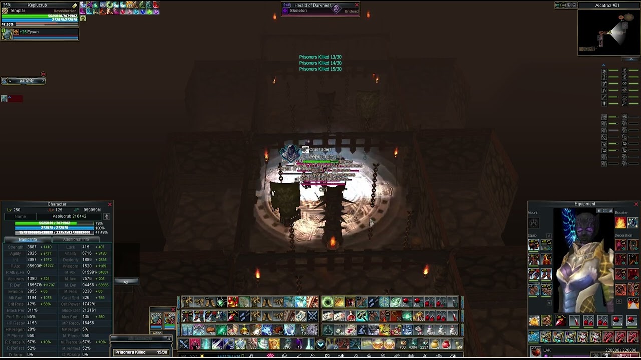 Rappelz Kepiucrub 250 Templar Alcatraz 1-1