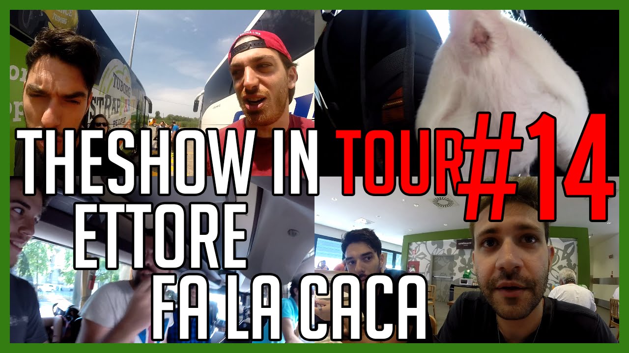Ettore si lascia andare in Autogrill - THESHOW IN TOUR #14 [Torino] - deSciò