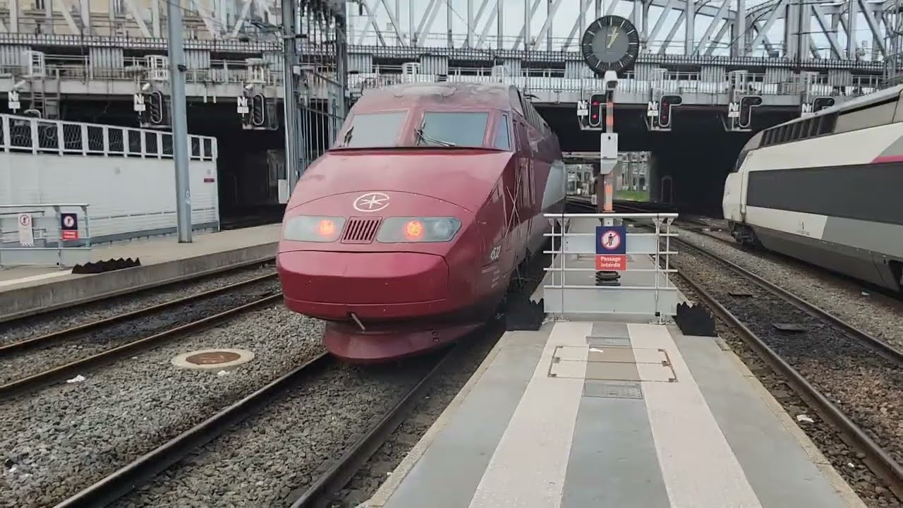 Spot à Paris Gare du Nord / Magenta - Rer B, D et E, Transilien H et K, Thalys, Tgv et Ouigo Belge.