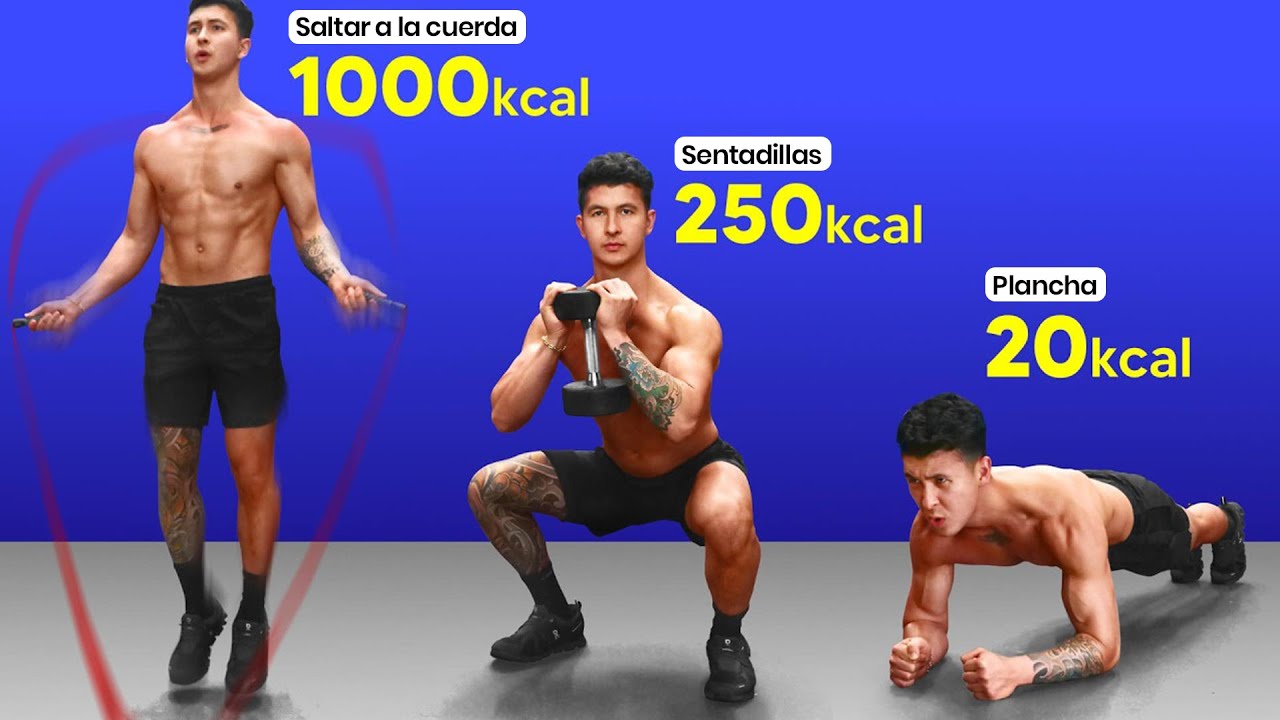 🔥 Ejercicios para Perder Grasa: ¡Clasificados por la Ciencia! 📊💪 ¿Cuáles Son los Mejores y Peores? 🤔