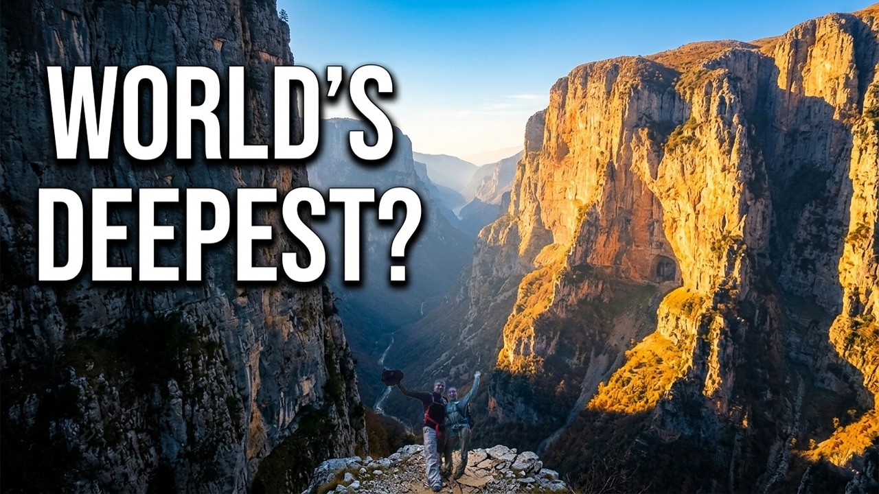 Hiking The World&rsquo;s Deepest Gorge | Vikos Gorge, Greece