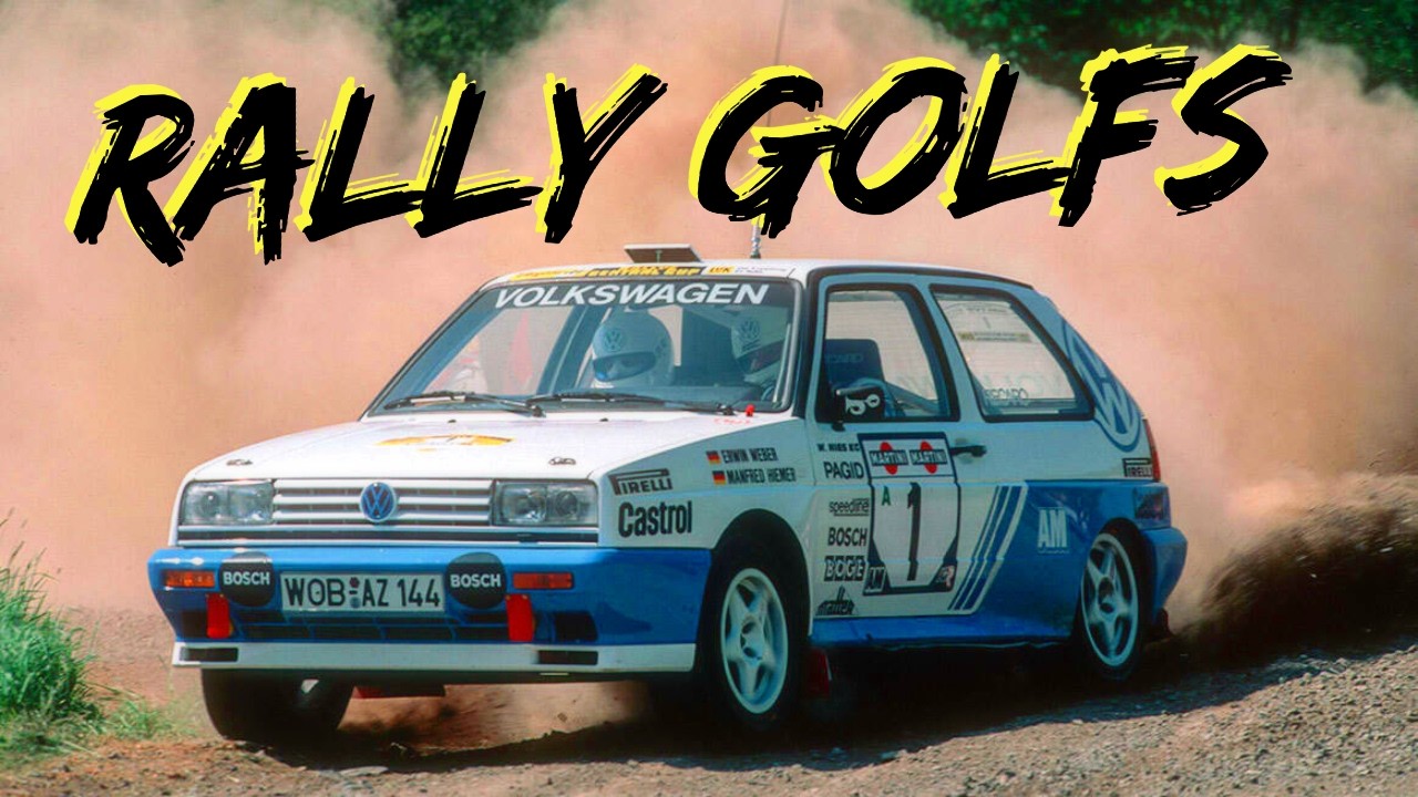Volkswagen Golf Rally Cars | The 6 VW Motorsport Rallye Golf (Group A, G60, Pikes Peak & A59 WRC)