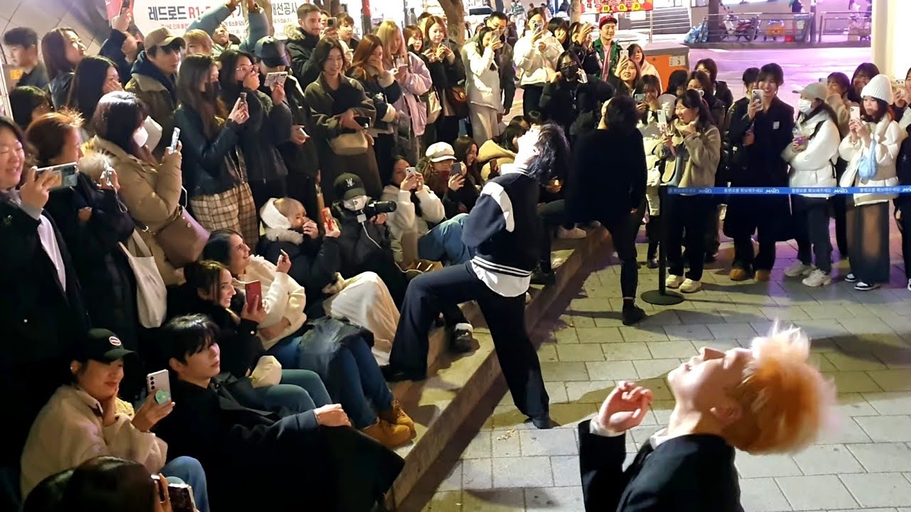 [STREET ARTIST] ONE OF. HONGDAE SHOW BUSKING.  231205.