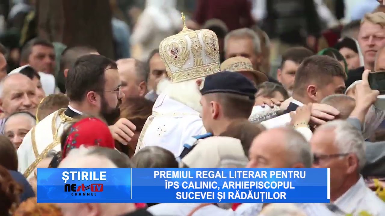Premiul Regal Literar pentru ÎPS Calinic, Arhiepiscopul Sucevei și Rădăuților