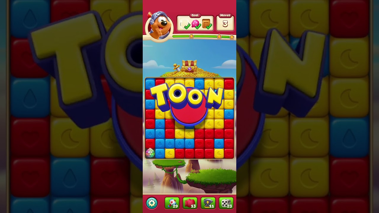 Toon blast level 134-135-136-137
