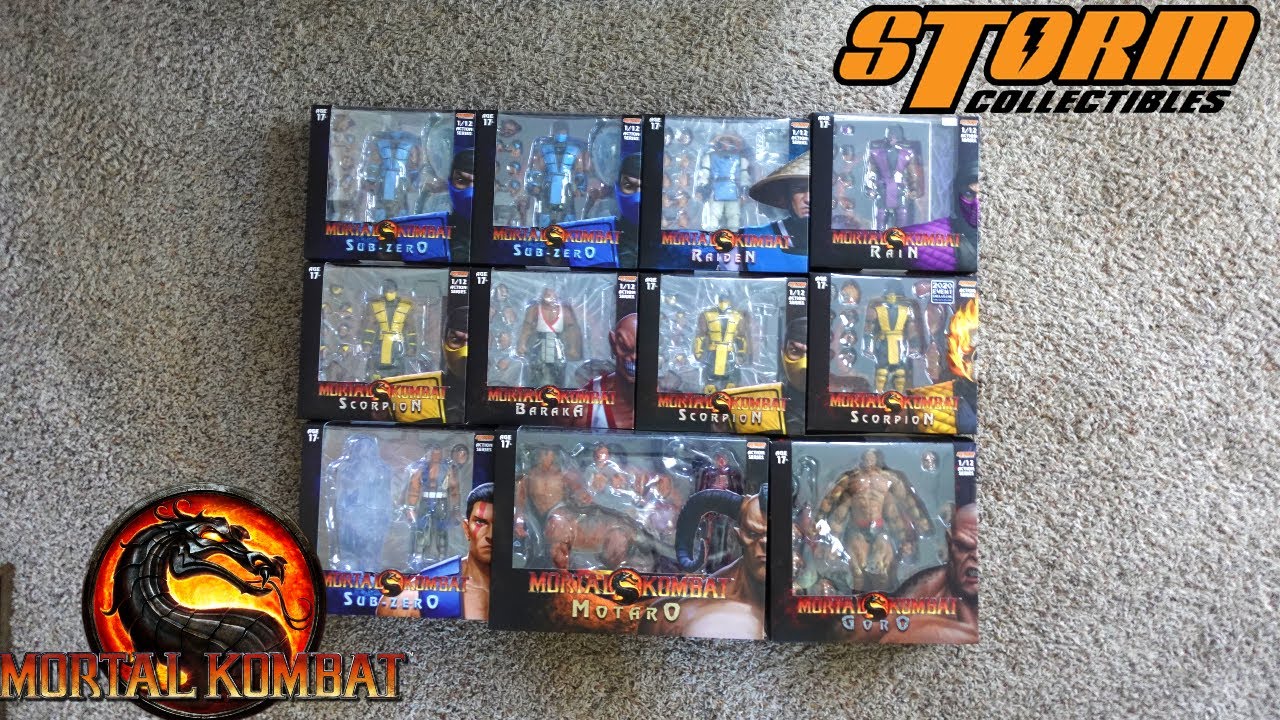 MY STORM COLLECTIBLES MORTAL KOMBAT TOY HAUL!