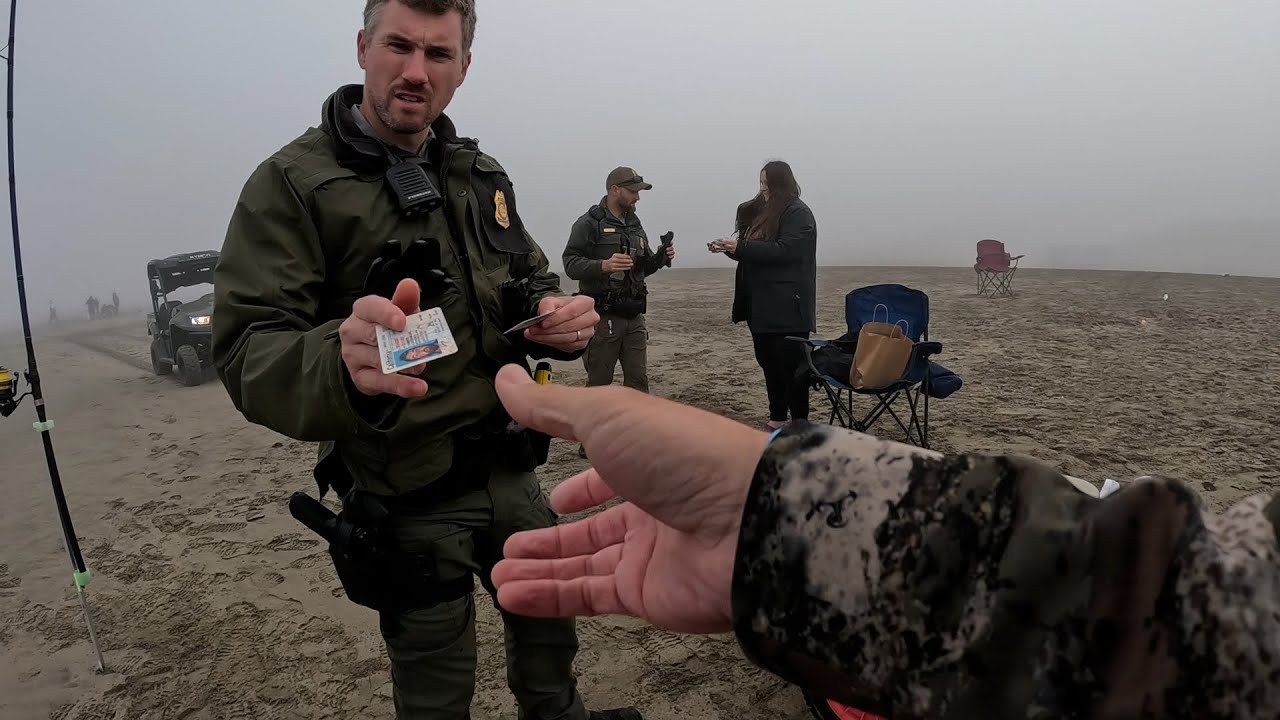 Busted by DFG on Dungeness Crab Opener - Ocean Beach San Francisco, CA