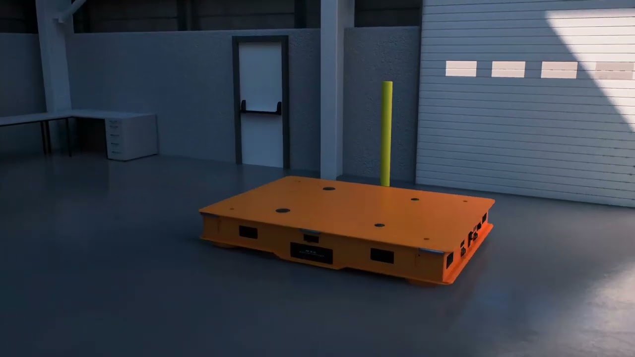 Schwerlast Transportsystem Fahrzeug madmove Roboter Intralogistik