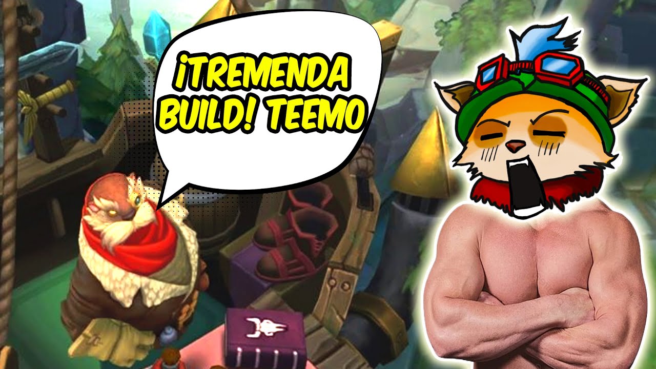 🔥LA MEJOR BUILD de TEEMO AHORA MISMO es ESTA🔥  OTP TEEMO 1M de MAESTRIA
