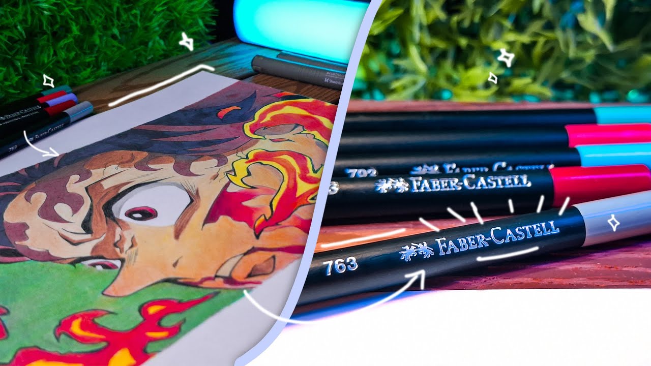 REVIEW de FABER-CASTELL SUPERSOFT [100 colores] | &iquest;Son tan buenos como dicen?