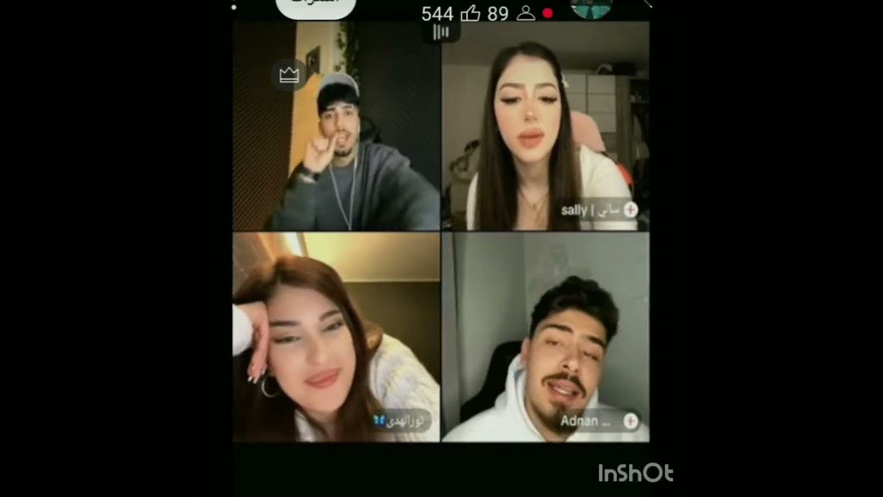 لايف الان و نور الهدى و سالي وعدنان فاتو جولات وأحكام ياويلي شو صار ب عدنان😱😱 