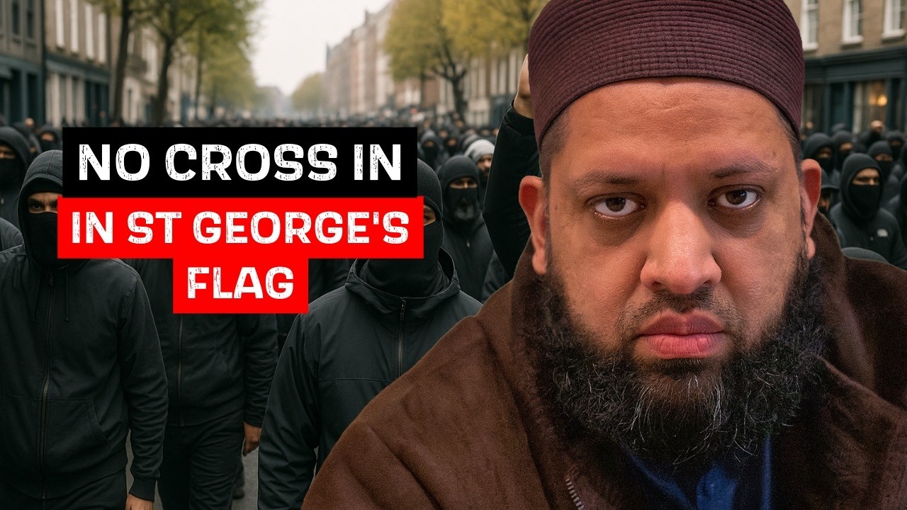 MUSLIMS DEMAND A NEW FLAG FOR ENGLAND