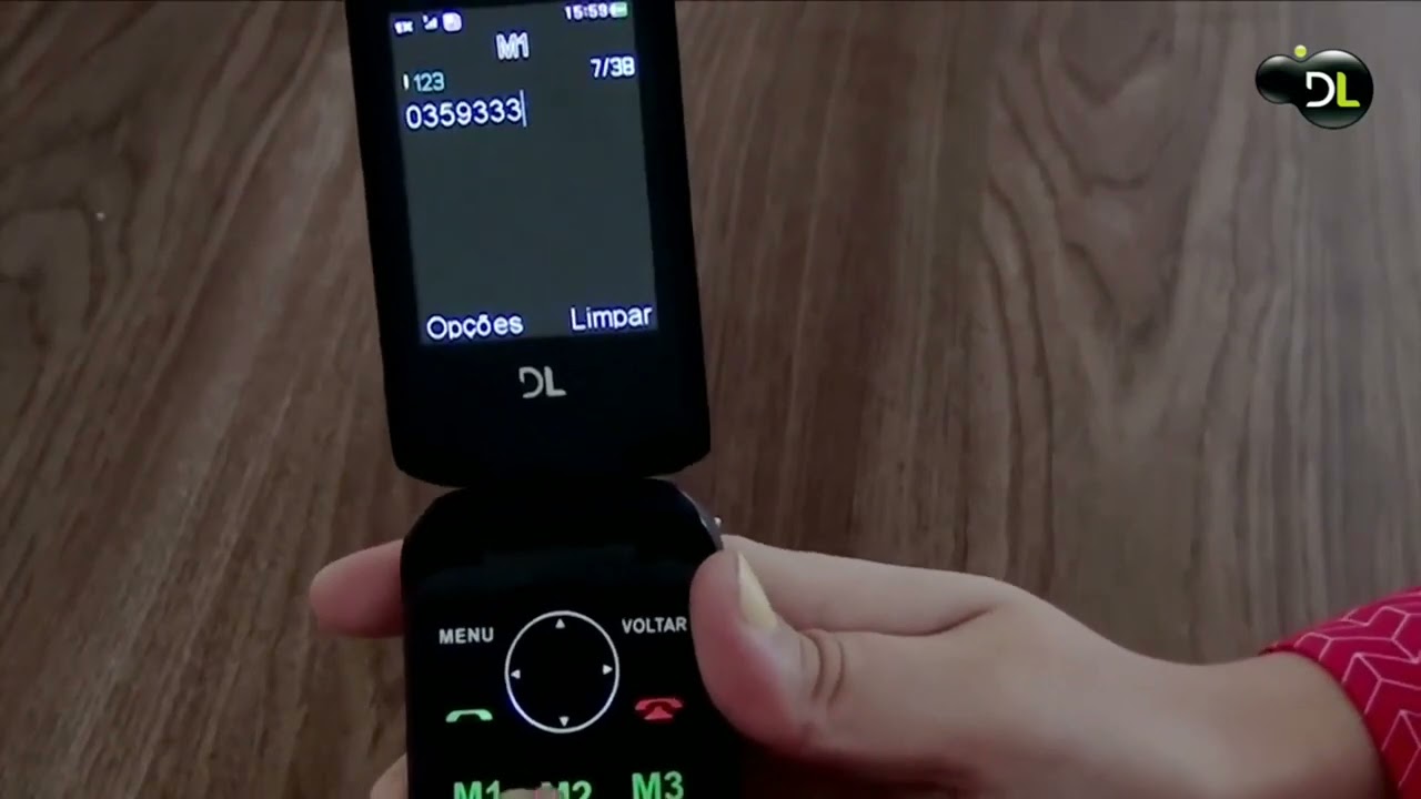 Celular para Idoso com botão SOS