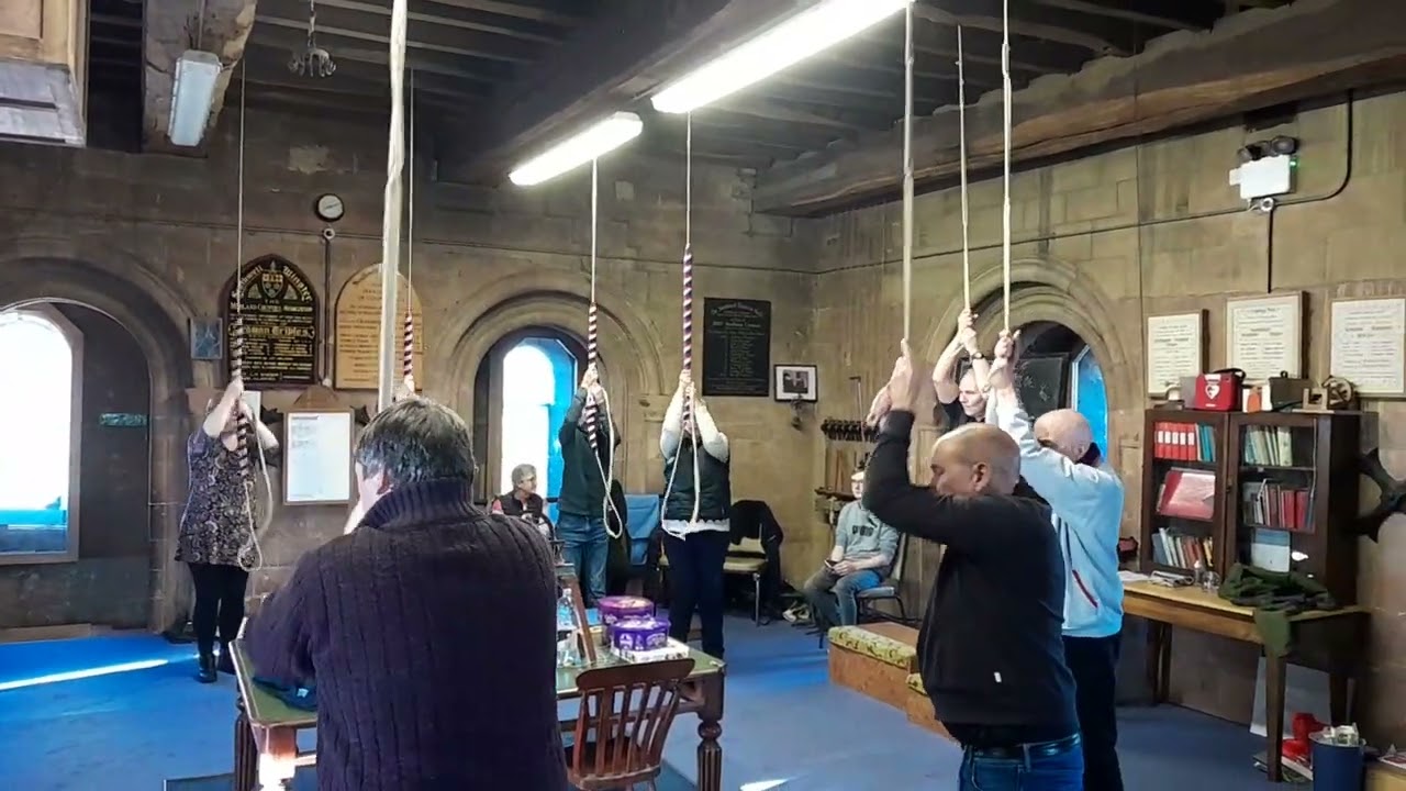 Ringing Rounds on 12 at Southwell Minster, Notts