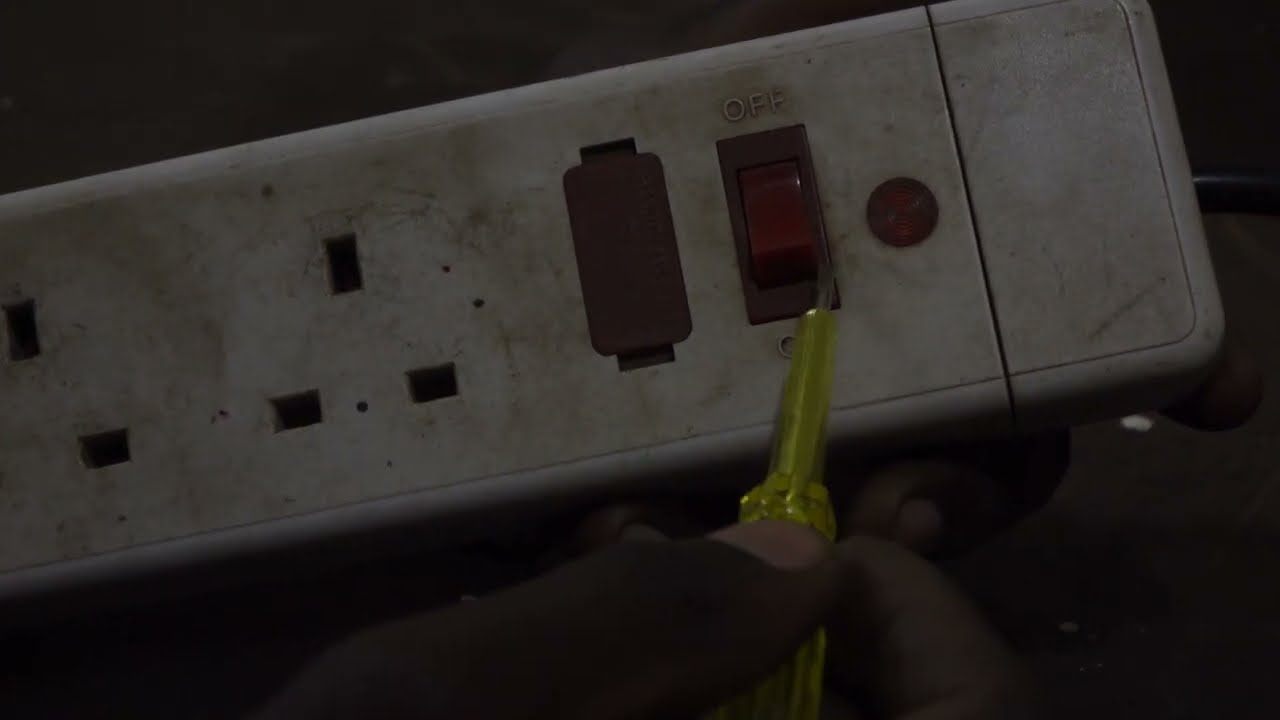 Replacement of extension power cord/cable
