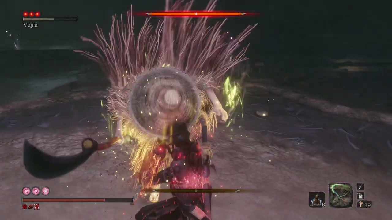 Sekiro™ LMTSR | Cinders: Naginata Monk | Cinders gauntlets