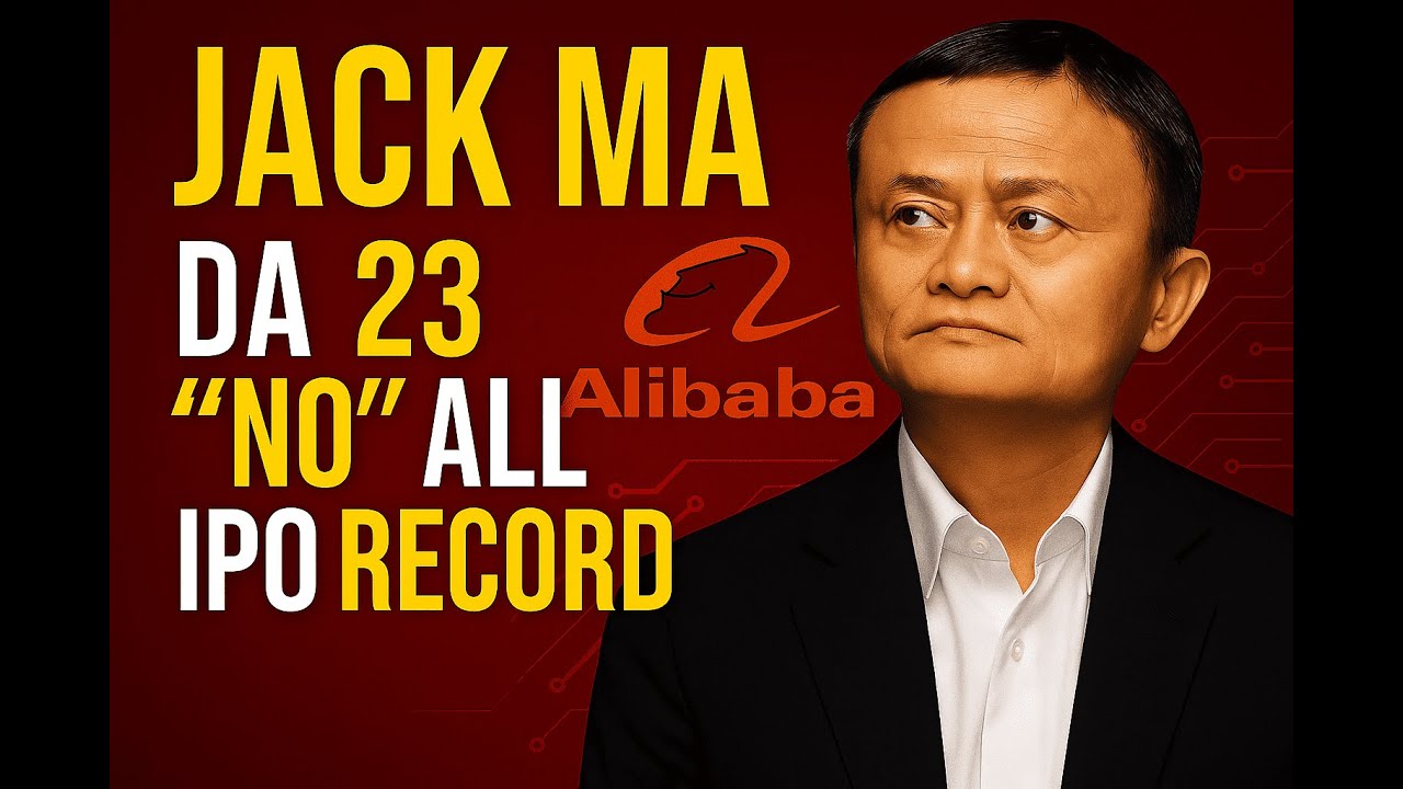 Jack Ma: da 23 “NO” all’IPO record: la vera storia dietro Alibaba