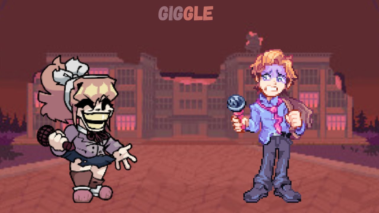 Giggle but Senpai Cover (FNF Giggle Cover)
