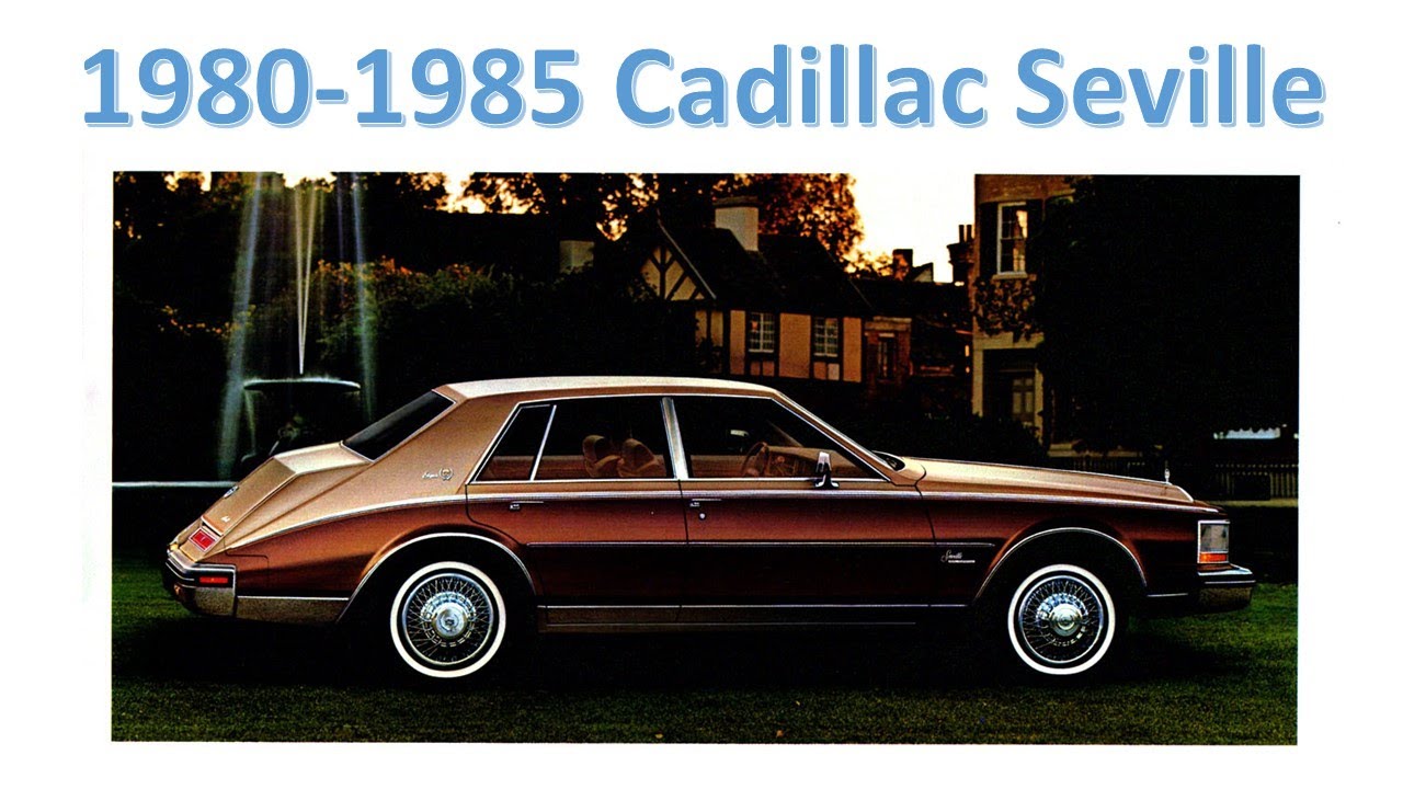 Top Luxury Cars of the 80s:  1980-1985 Cadillac Seville 