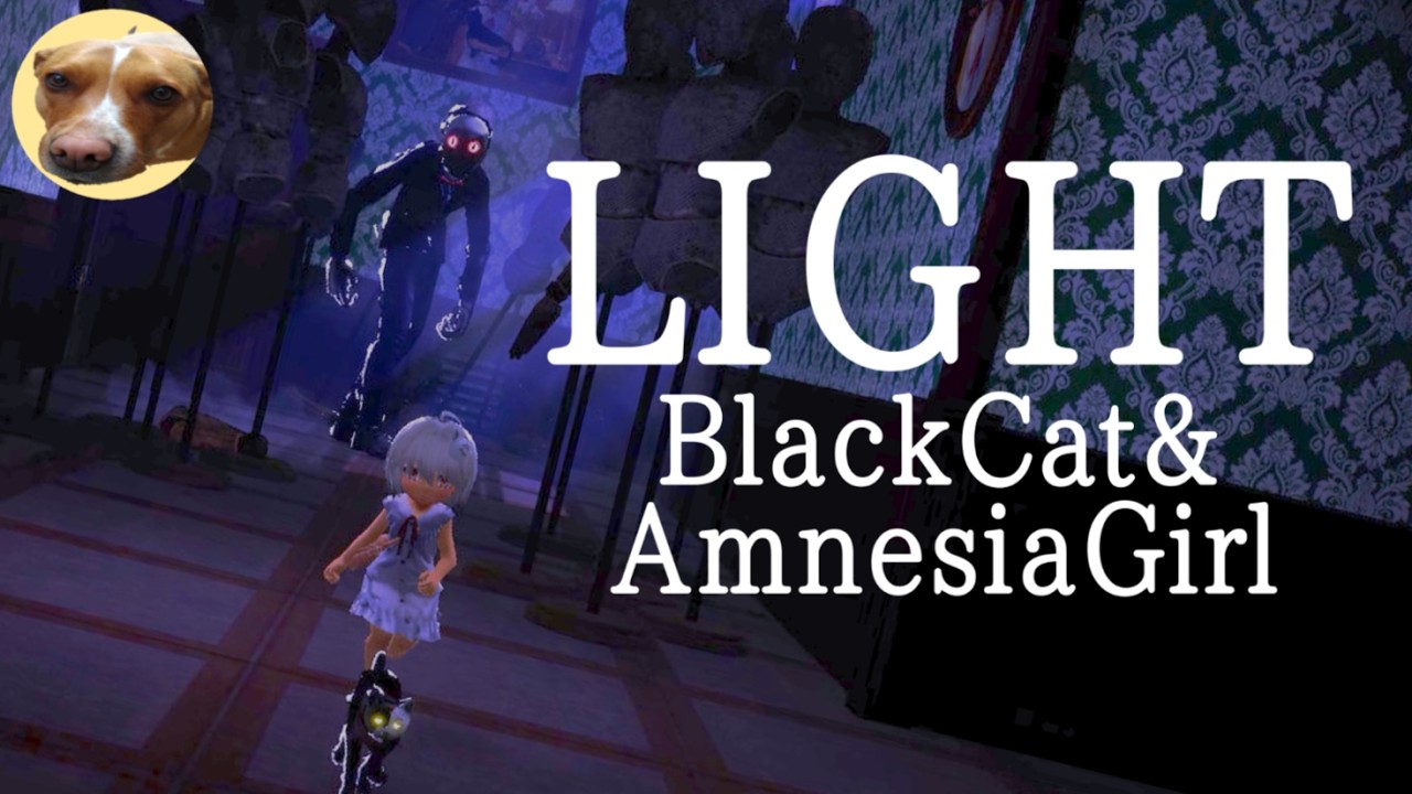 A COZY WORLD WITH MONSTERS!!! | LIGHT Black Cat & Amnesia Girl - Longplay