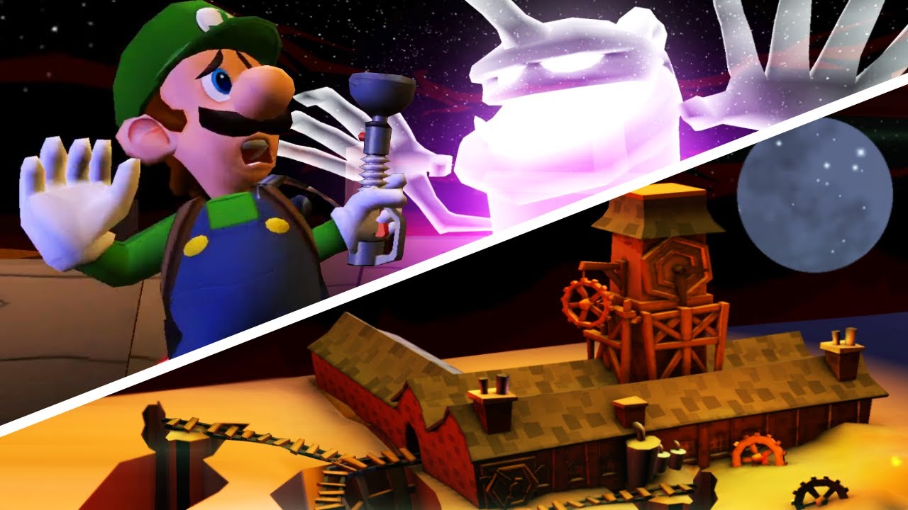 Luigi's Mansion 2: Dark Moon - Mansion 3: Old Clockworks - No Damage 100% Walkthrough
