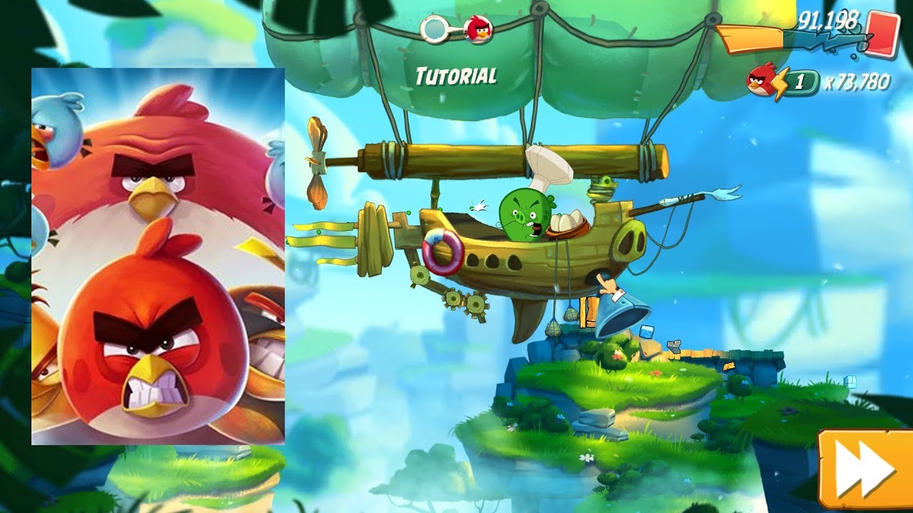 First Play Game Angry Birds 2 on PC😍