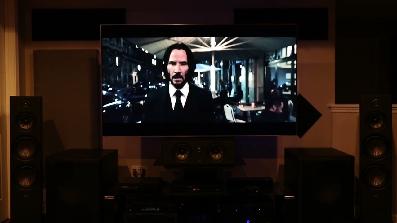 Home Theater Sound Demo, Dolby ATMOS 7.1.2 - John Wick 4