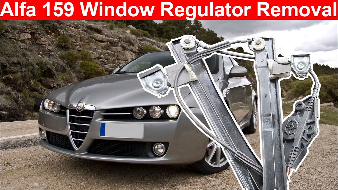 Alfa Romeo 159 Window Regulator Removal, Door Module, Window Motor, Speaker