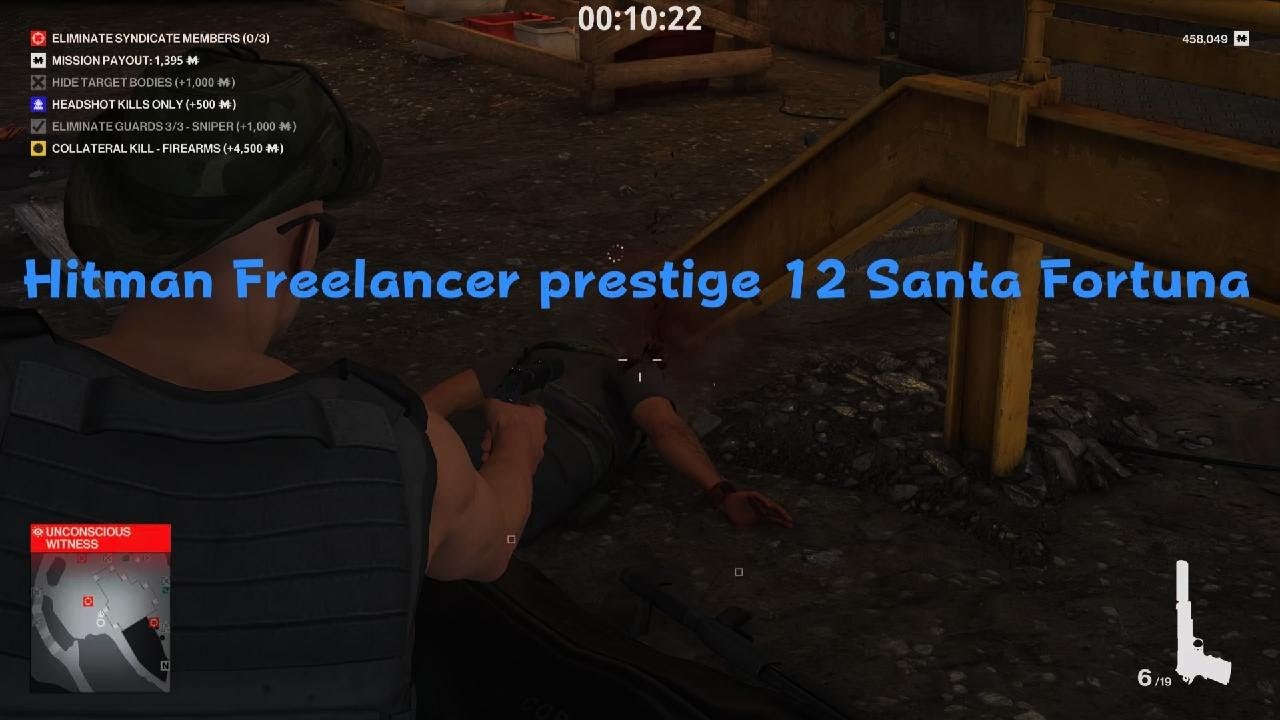 HITMAN Freelancer prestige 12 Santa Fortuna