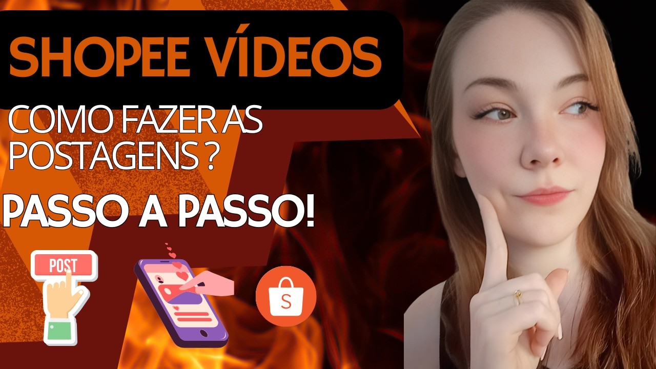 ENTENDA O PASSO A PASSO ATE A POSTAGEM NA SHOPEE VIDEOS