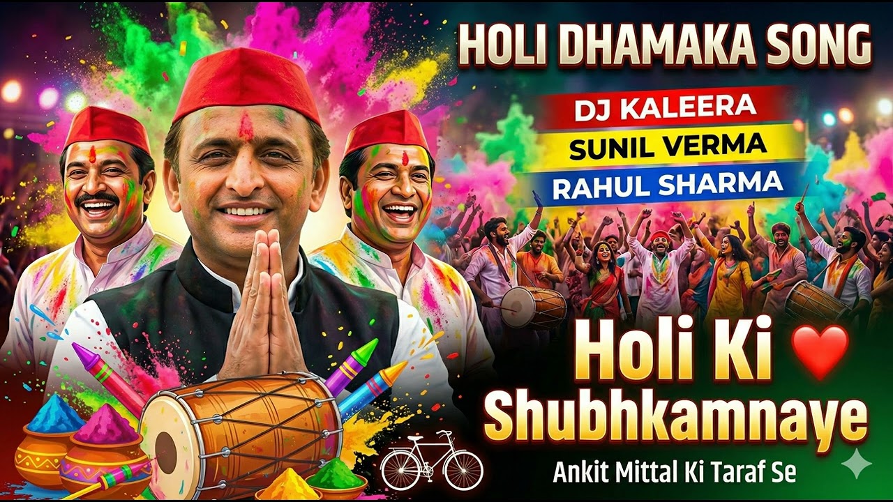 Holi Dhol Nagada Mix 🥁 | Dibiyapur Ka Sabse Bada Holi Song