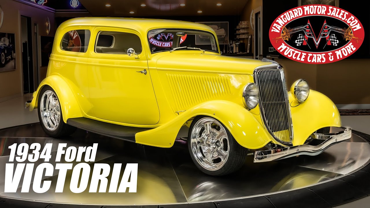 Ford Victoria Street Rod 1934 года выпуска продаётся в Vanguard Motor Sales #6246