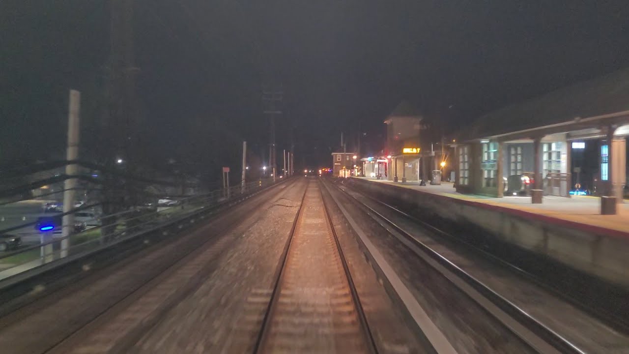 4K/60p: LIRR M3 Front Window Jamaica to Babylon