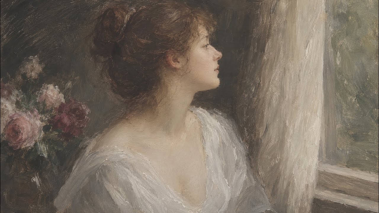 Turn your tv into art Fine Art portrait 4K