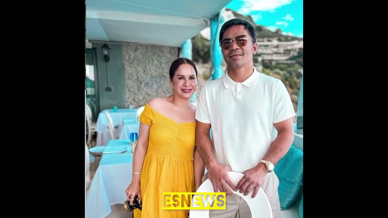 MANNY PACQUIAO MOBBED BY FANS EVEN WHILE ON VACATION IN ITALY ESNEWS BOXING