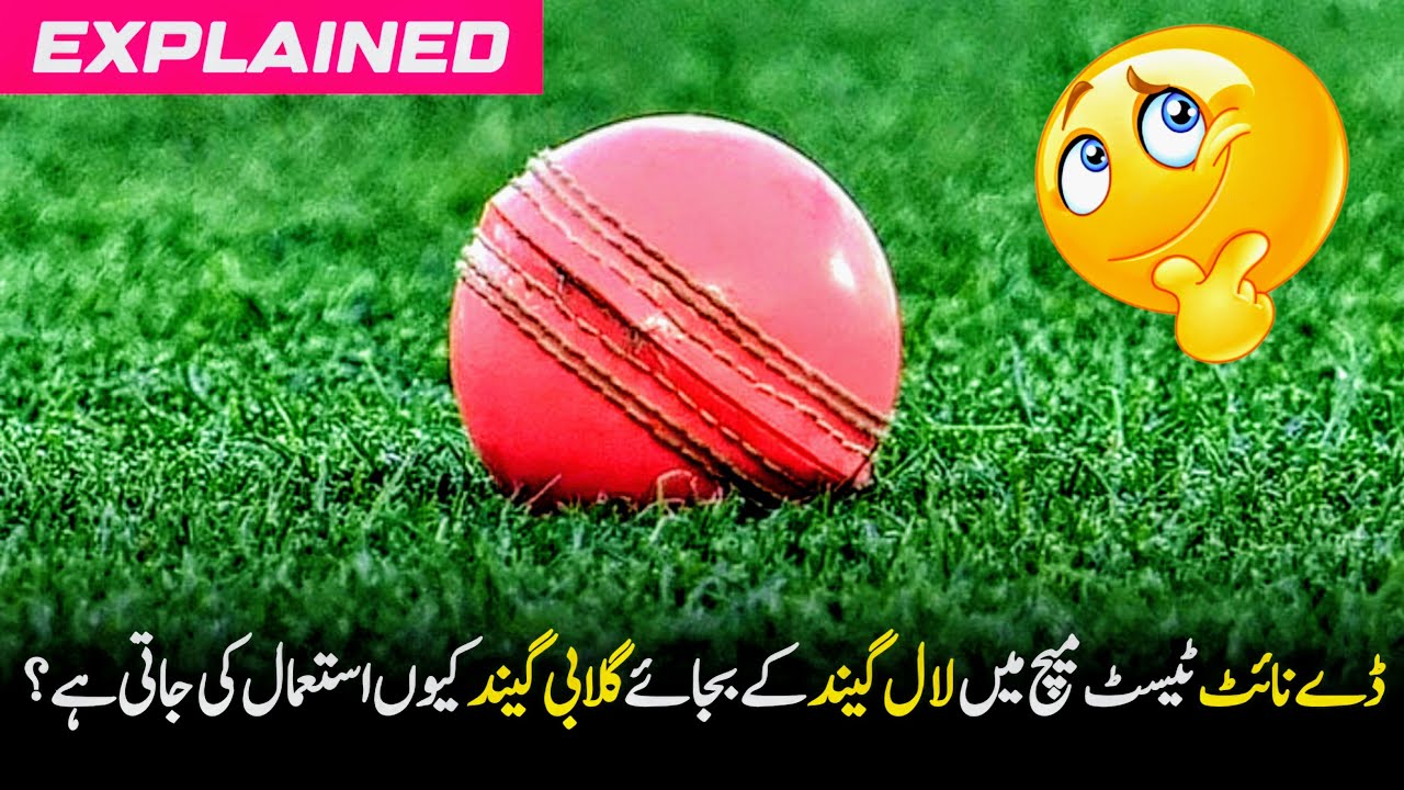 Why only pink ball is used for day night test | Pink Ball vs Red Ball Explained