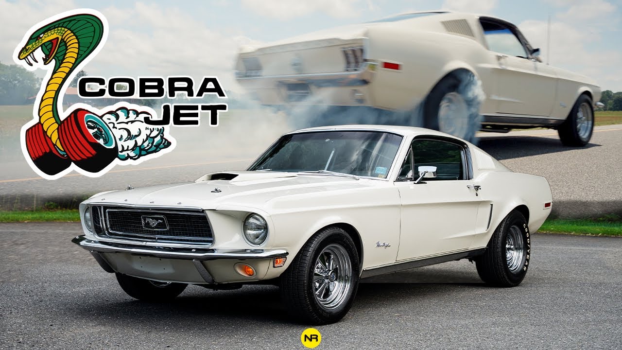 1 of 50 Rare 1968 Mustang Cobra Jet 
