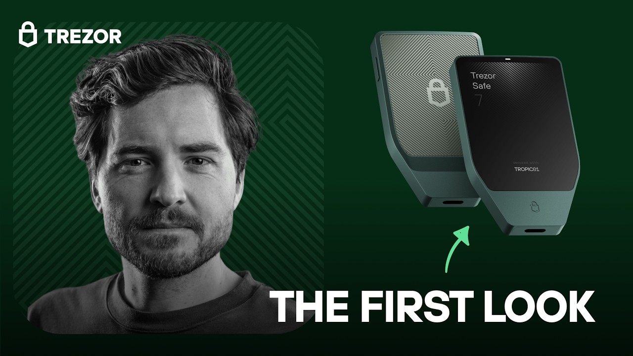Trezor Safe 7 official reveal | Full presentation