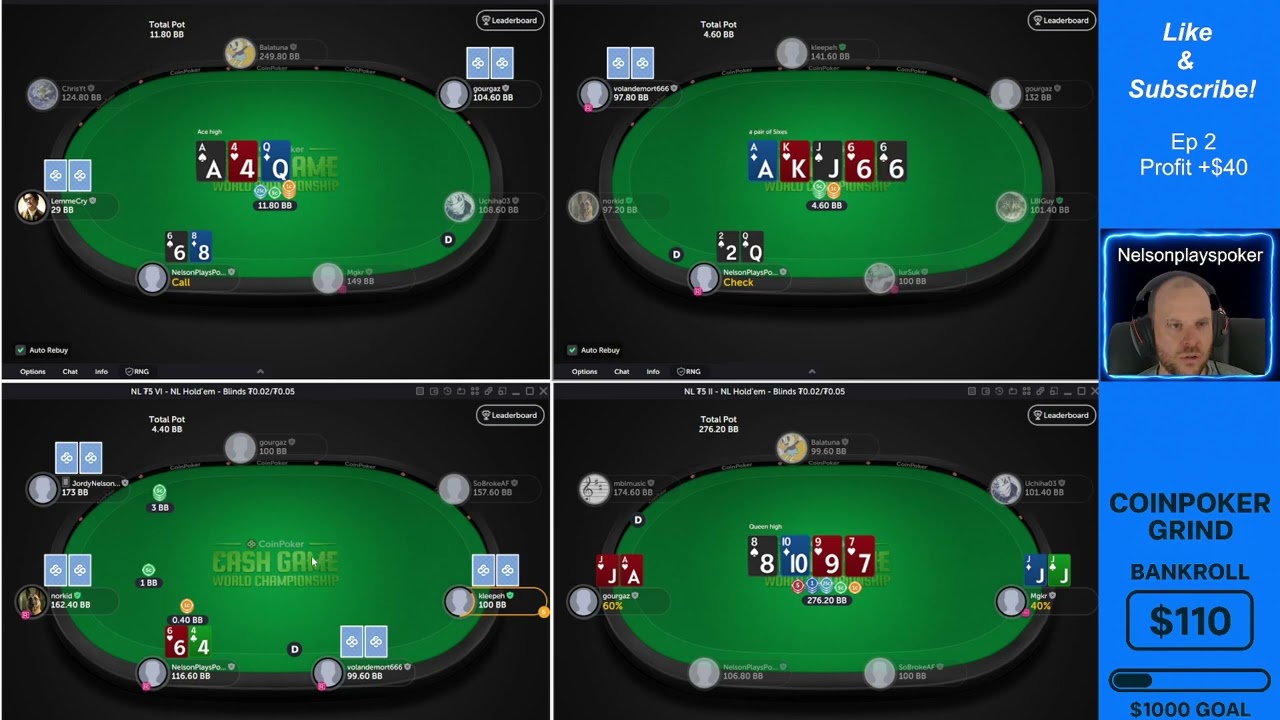 Tough Run of Cards, Still Focused – 5NL Welcome Bonus Grind