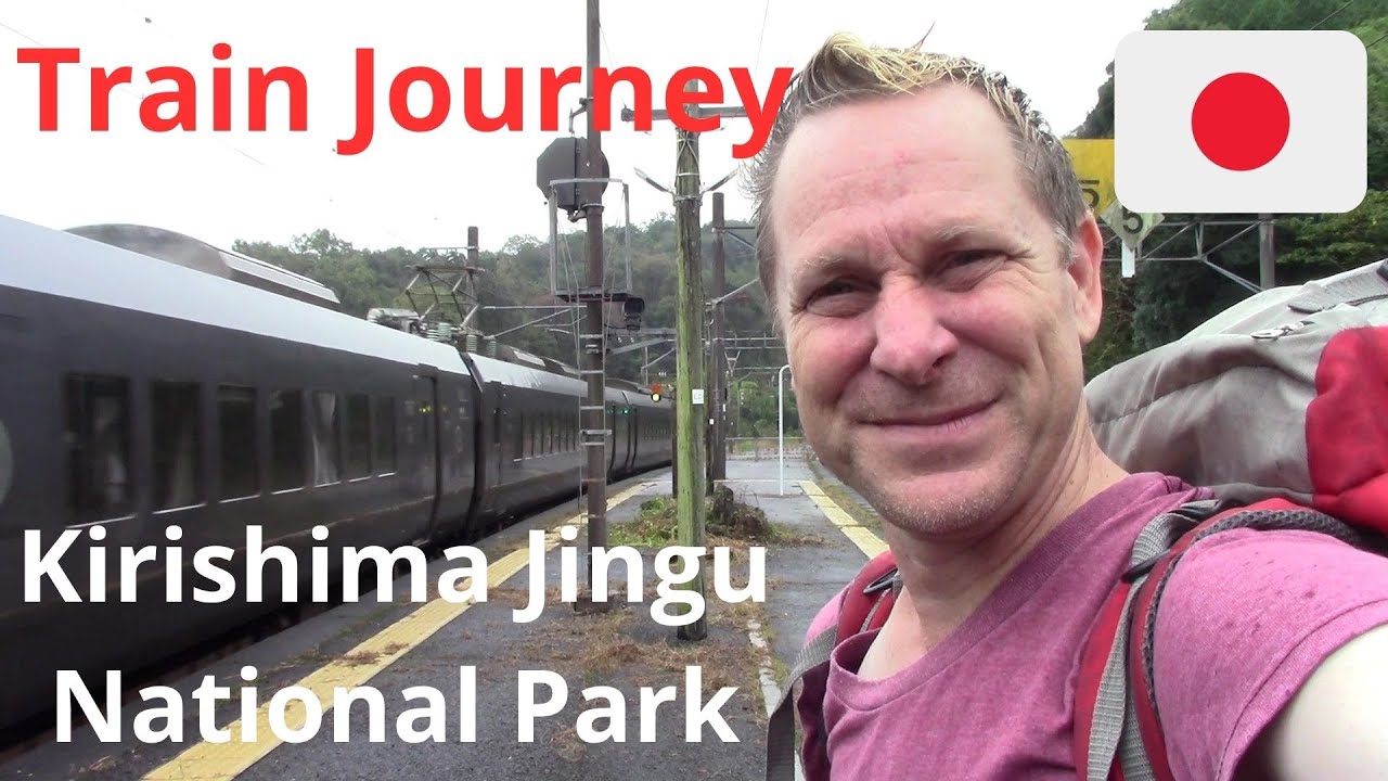 🇯🇵  Japanese TRAIN TRAVEL: Kagoshima to Kirishima Kinkowan NP Camping (鹿児島中央駅) {Budget Travel JAPAN}