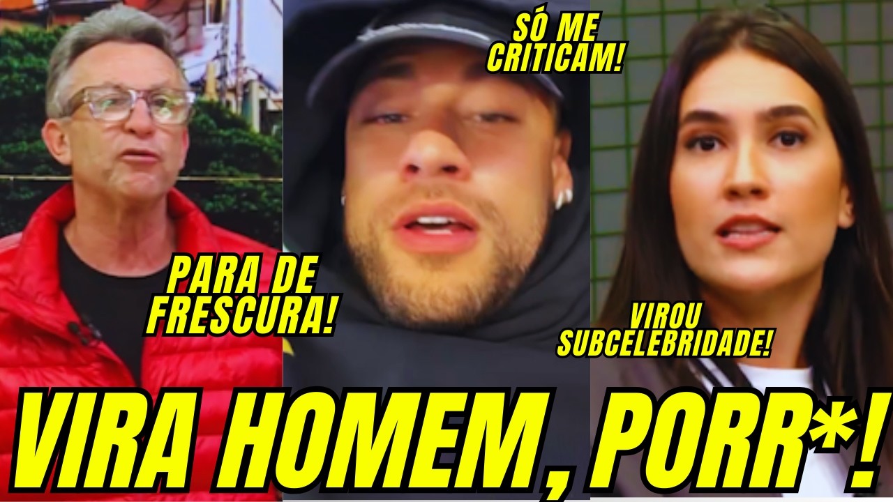 NEYMAR FAZ DESABAFO NAS REDES SOCIAIS E NETO SURTA E DETONA CAMISA 10 DO SANTOS AO VIVO