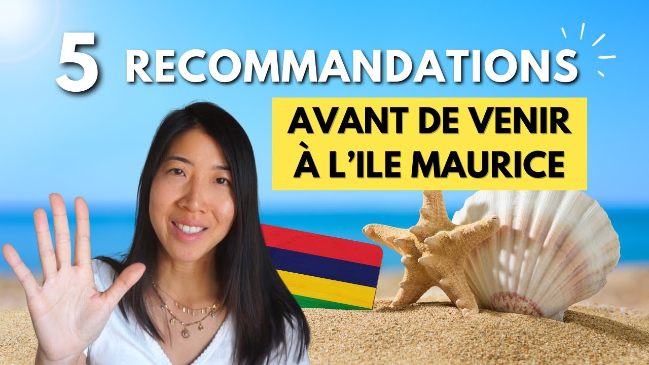 Voyage à l’île Maurice ✈️ 5 choses à préparer avant ton départ