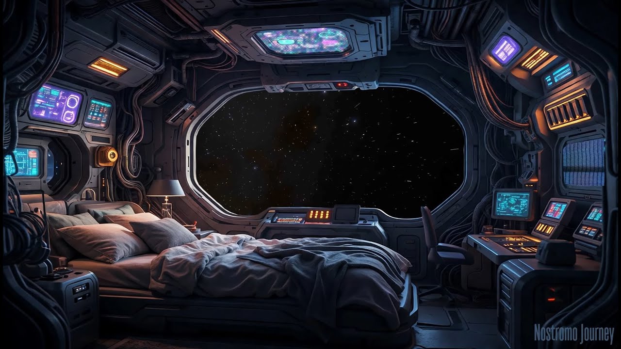 [LIVE 24/7] Nostromo Suite Ambience | Calm Cosmic Sounds | Deep Sleep | Focus & Relax