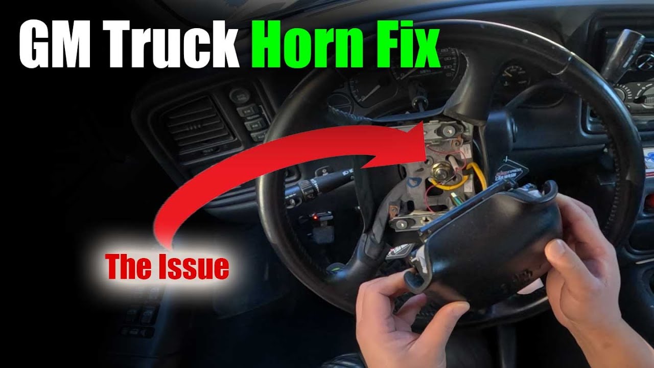 GM Truck Horn Fix: Avalanche, Silverado, Sierra, Tahoe, Suburban, Yukon, Express