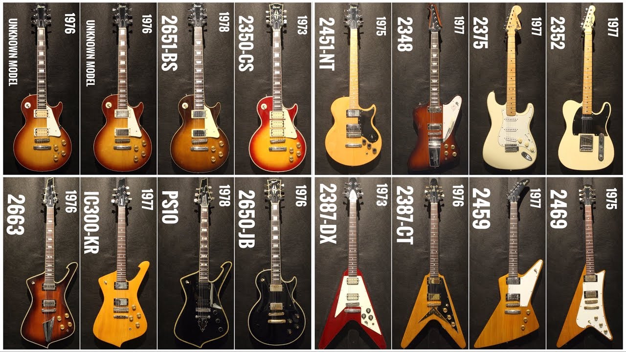 16 Amazing Vintage Ibanez Lawsuit Guitars!