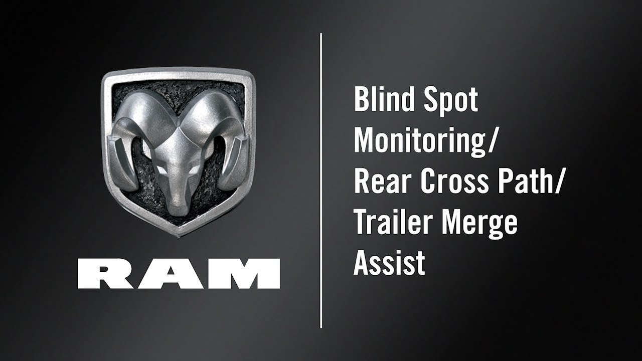 Blind Spot Monitoring/Rear Cross Path | How To | 2020 Ram 2500-3500
