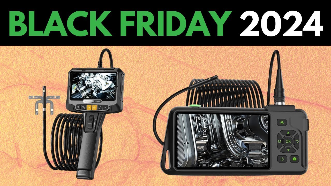 🔥 Las 5 mejores CÁMARAS ENDOSCÓPICAS BARATAS de Aliexpress [Black Friday 2024] Industrial, Pantalla