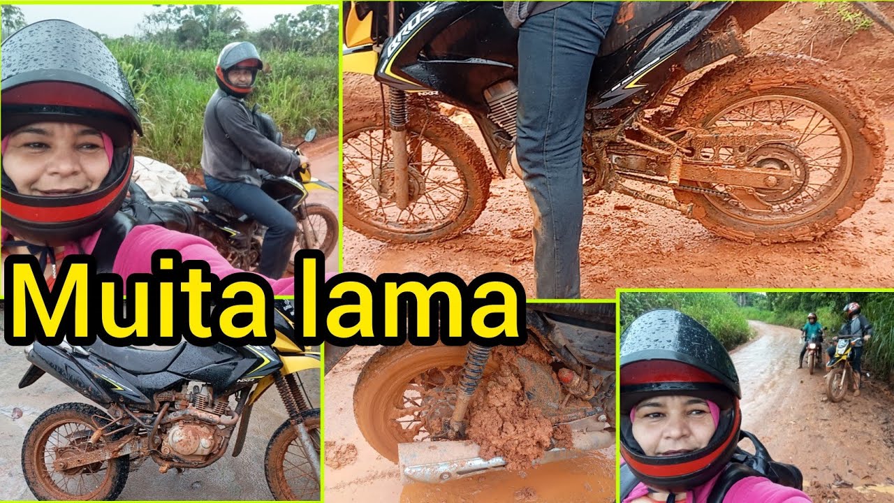 Enfrentando MUITA LAMA na estrada 🚨 quase atolamos